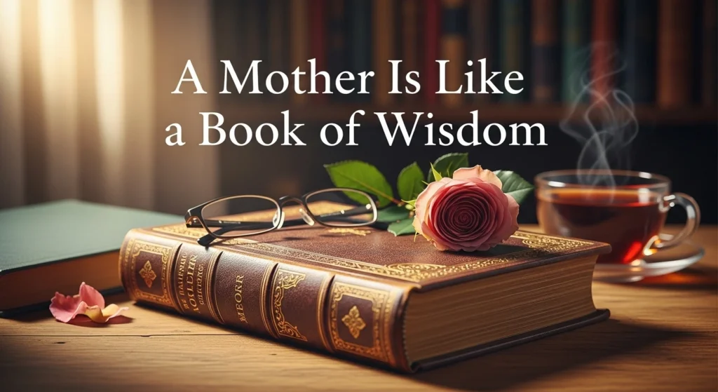 A Mother Is Like a Book of Wisdom
