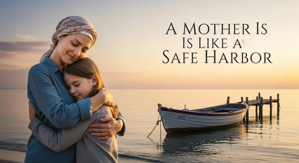 A Mother Is Like a Safe Harbor