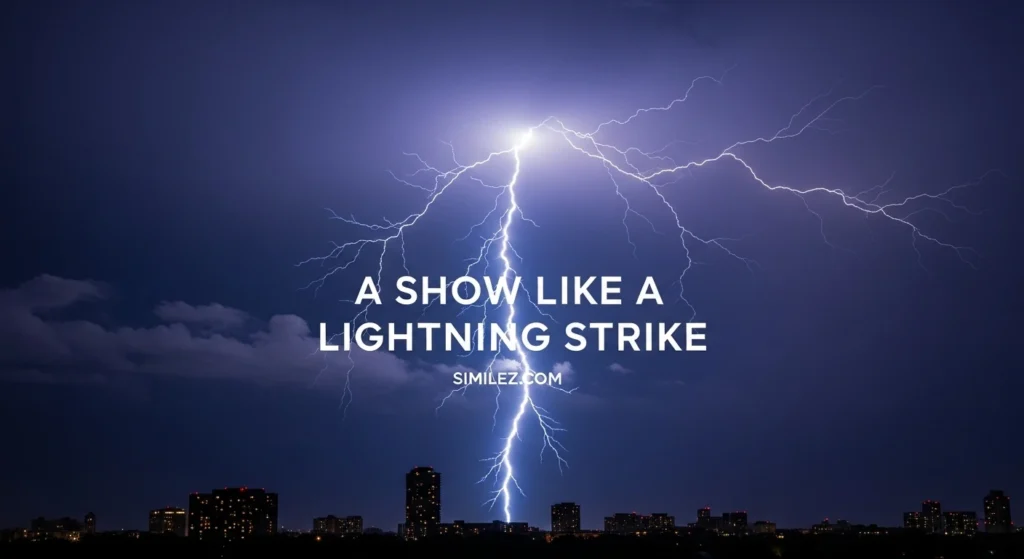 A Show Like a Lightning Strike