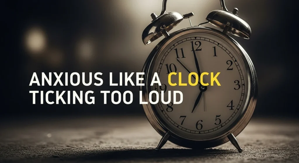Anxious Like a Clock Ticking Too Loud
