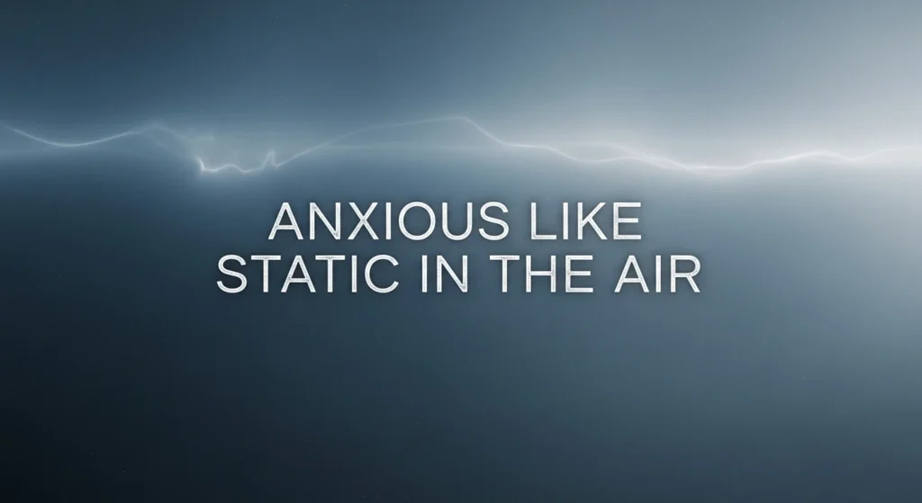 Anxious Like Static in the Air