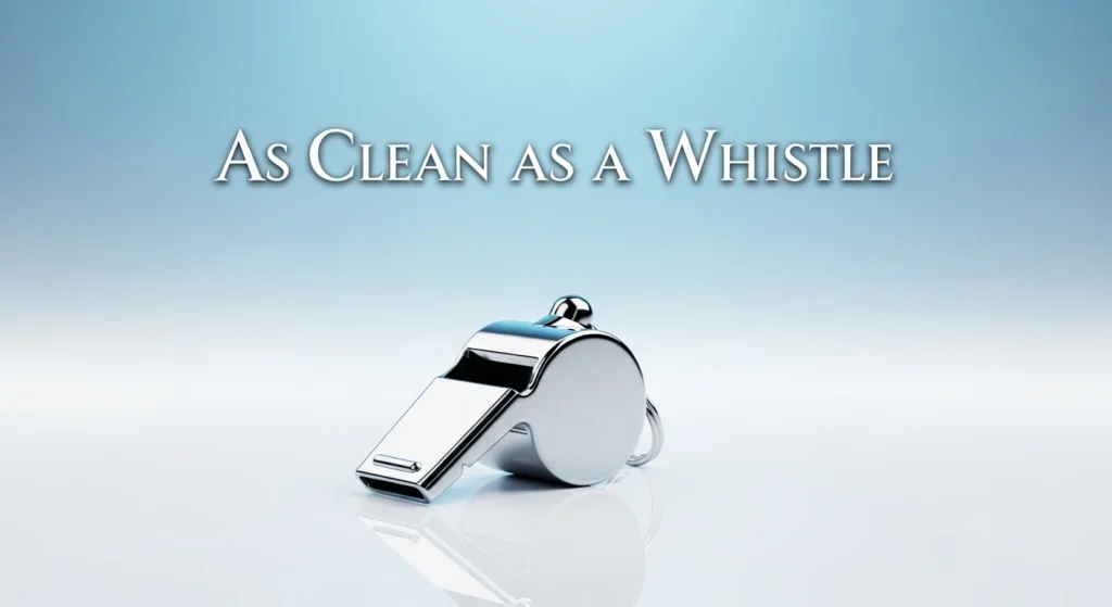 As Clean as a Whistle