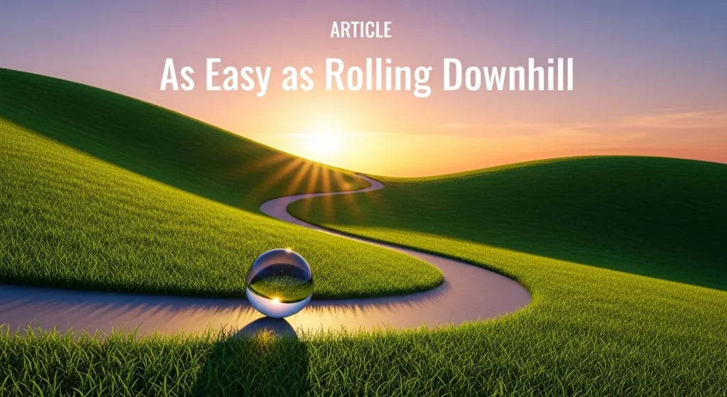 As Easy as Rolling Downhill
