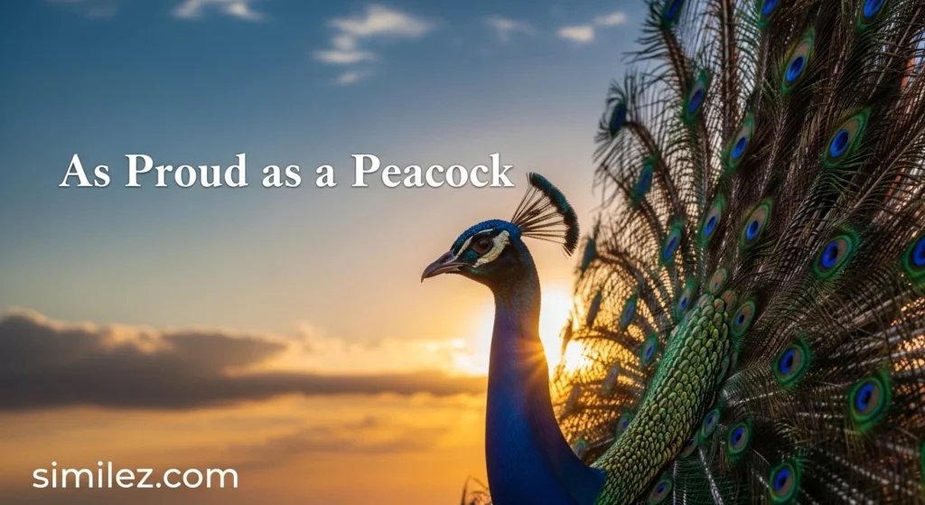 As Proud as a Peacock