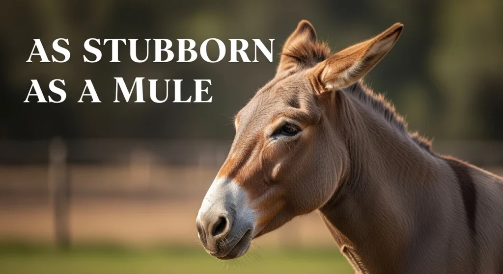As Stubborn as a Mule