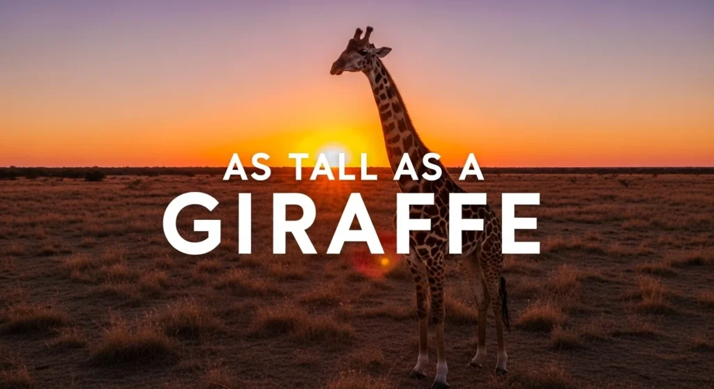 As Tall as a Giraffe