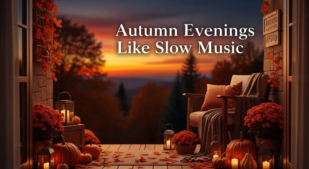 Autumn Evenings Like Slow Music