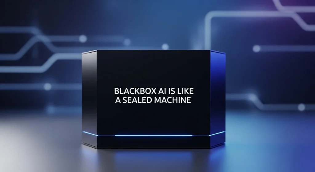 Blackbox AI Is Like a Sealed Machine