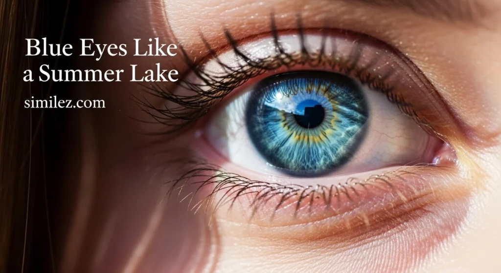 Blue Eyes Like a Summer Lake