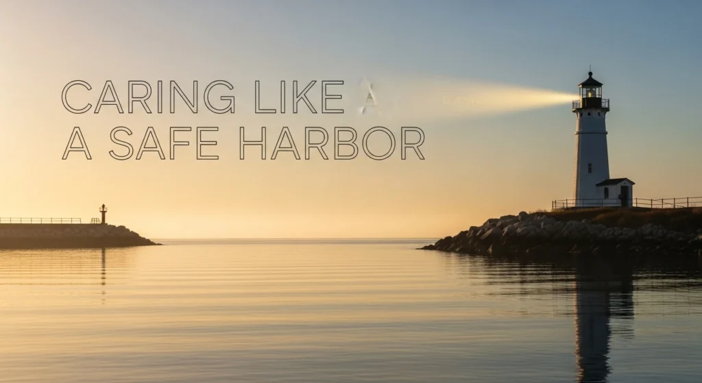 Caring Like a Safe Harbor