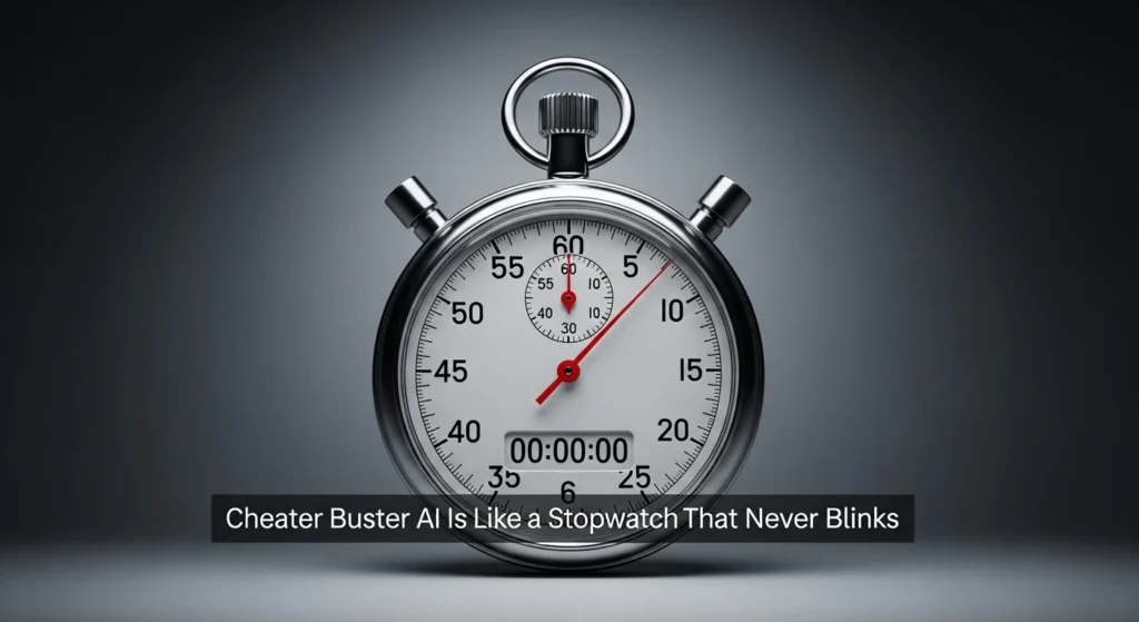 Cheater Buster AI Is Like a Stopwatch That Never Blinks