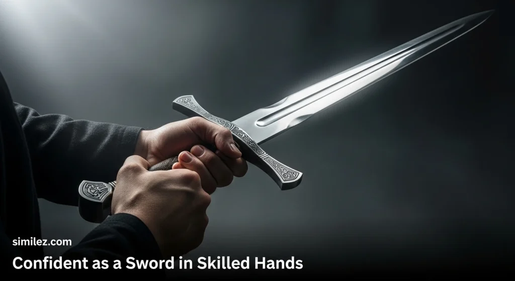 Confident as a Sword in Skilled Hands