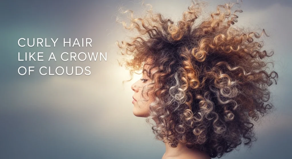 Curly Hair Like a Crown of Clouds
