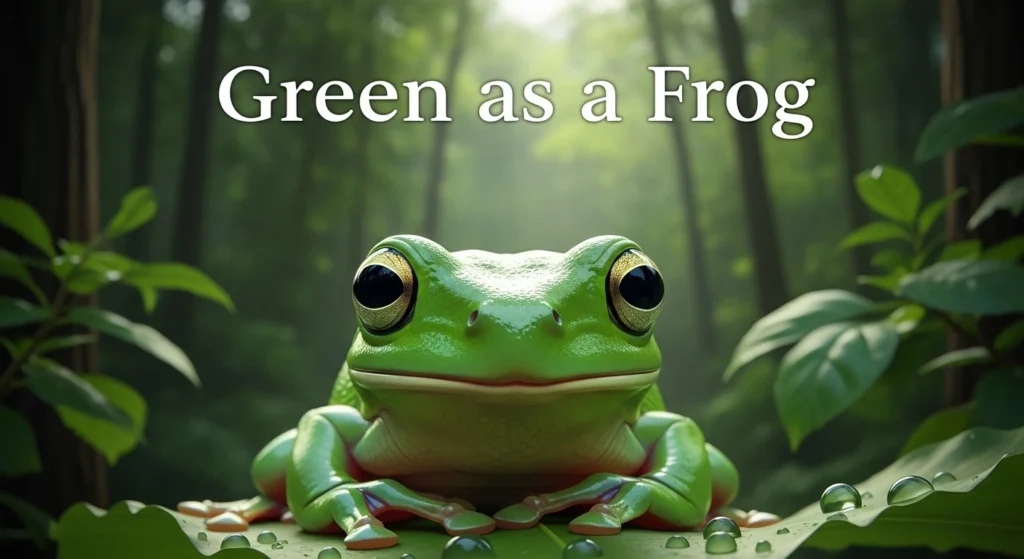 Green as a Frog