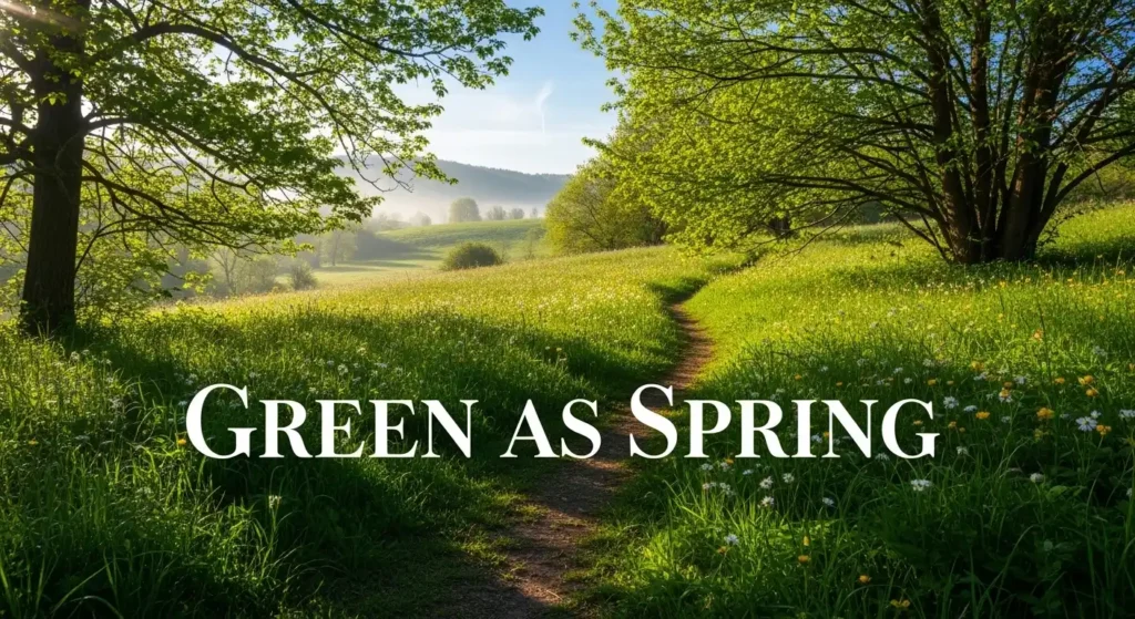 Green as Spring
