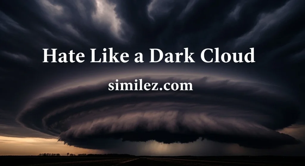 Hate Like a Dark Cloud