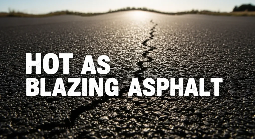 Hot as Blazing Asphalt