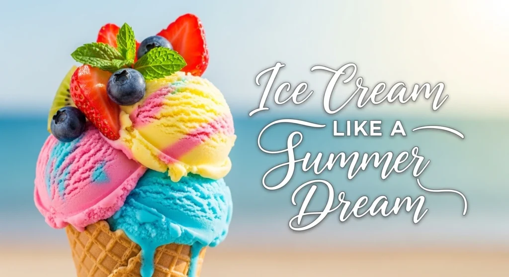 Ice Cream Like a Summer Dream