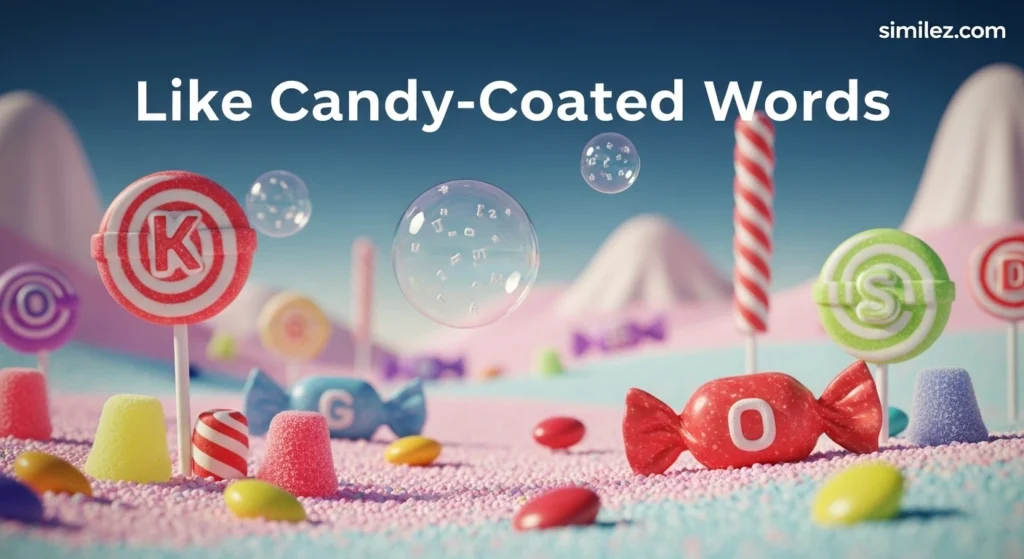 Like Candy-Coated Words