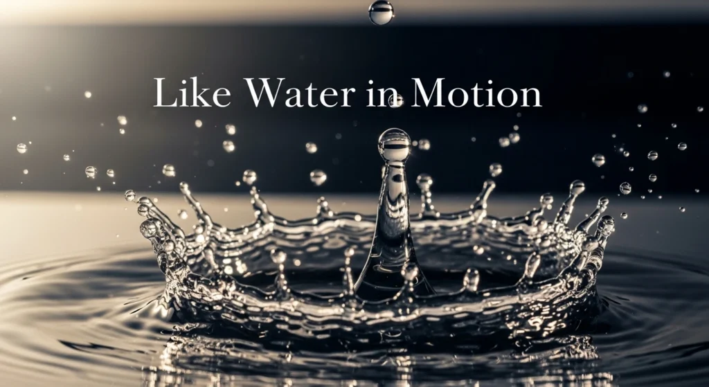 Like Water in Motion