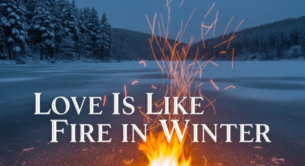 Love Is Like Fire in Winter