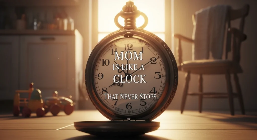 Mom Is Like a Clock That Never Stops