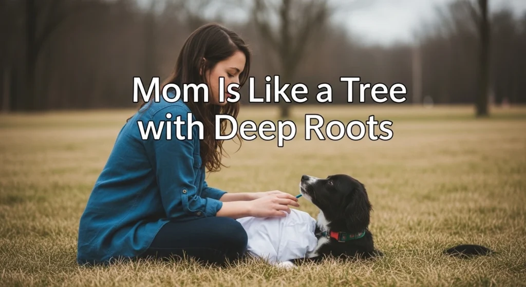 Mom Is Like a Tree with Deep Roots