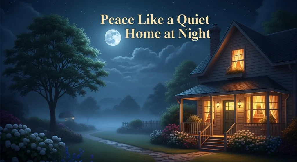 Peace Like a Quiet Home at Night