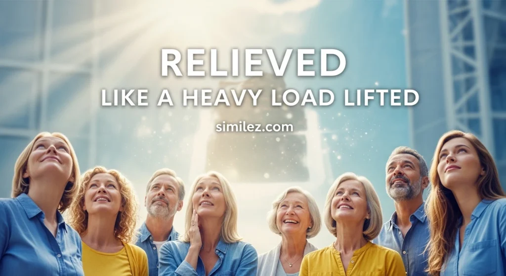 Relieved Like a Heavy Load Lifted