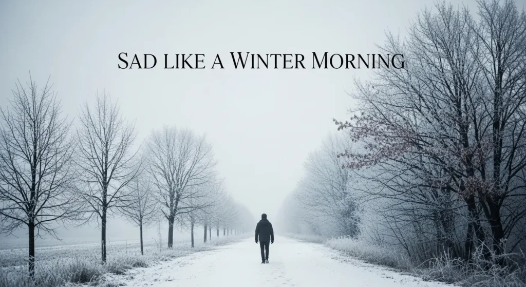 Sad Like a Winter Morning