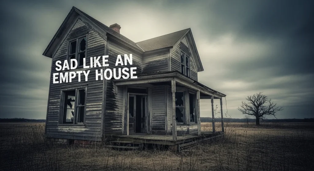 Sad Like an Empty House
