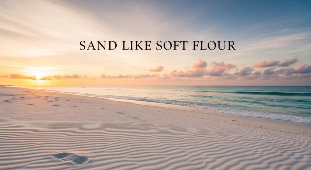 Sand Like Soft Flour