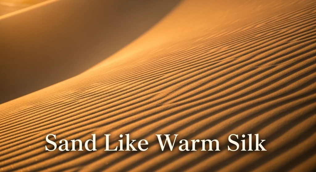 Sand Like Warm Silk
