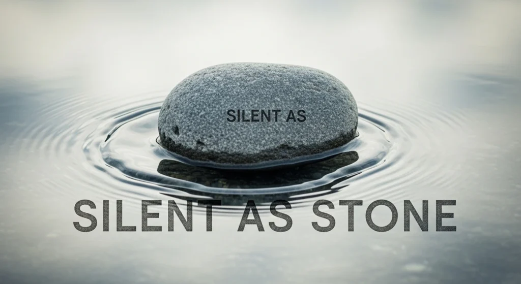 Silent as Stone