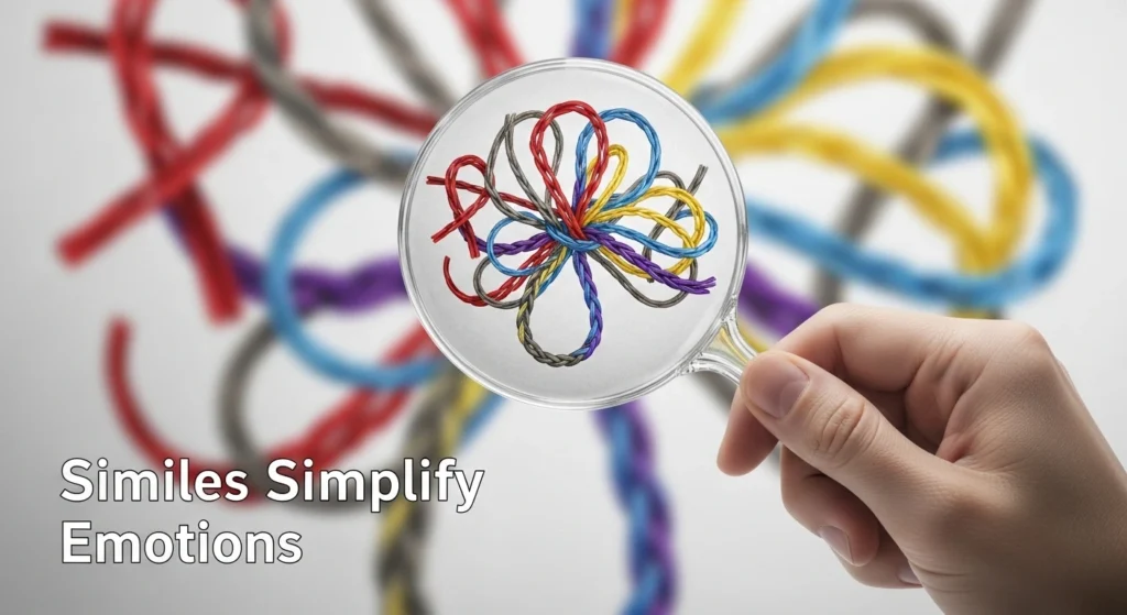 Similes Simplify Complex Emotions