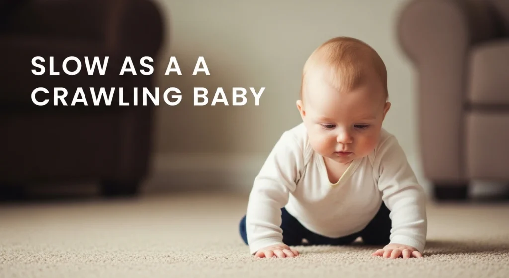 Slow as a Crawling Baby