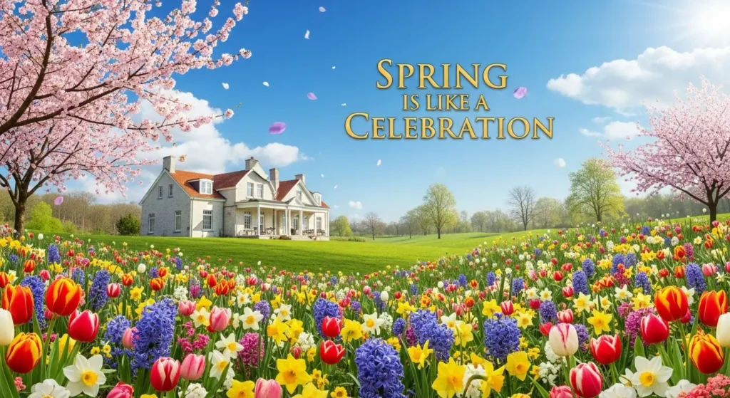 Spring Is Like a Celebration