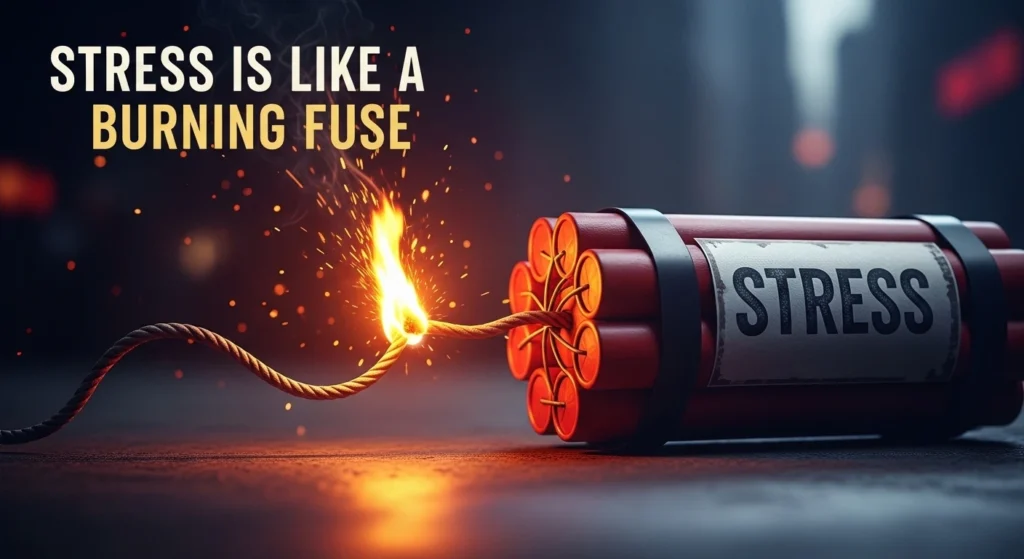 Stress Is Like a Burning Fuse