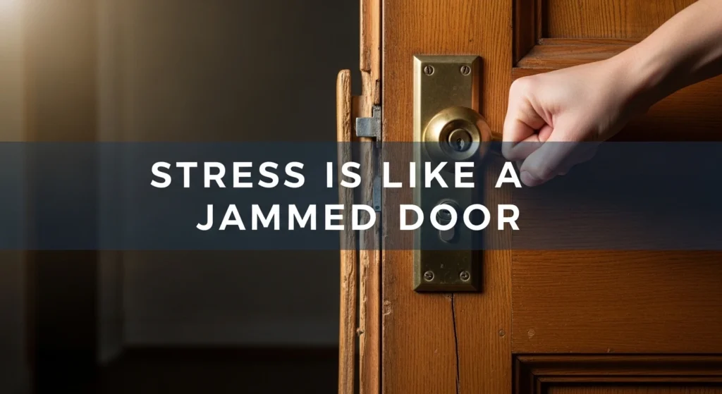 Stress Is Like a Jammed Door