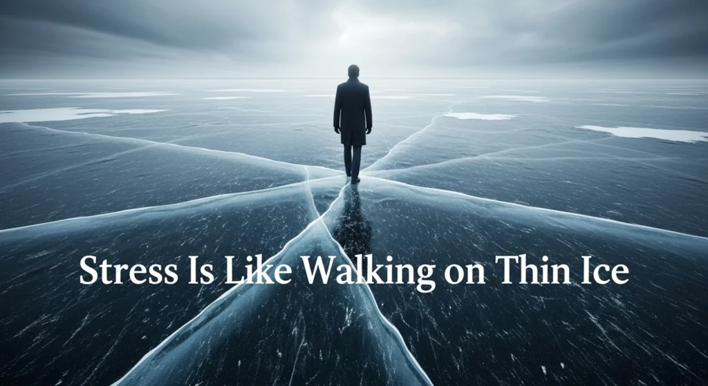 Stress Is Like Walking on Thin Ice