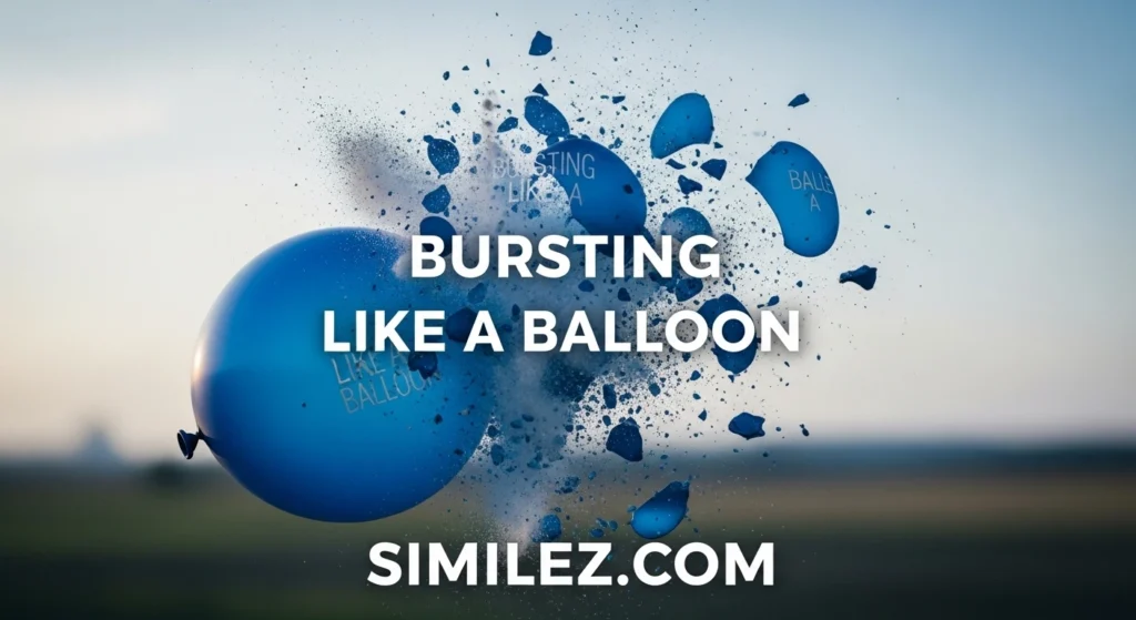 Bursting Like a Balloon