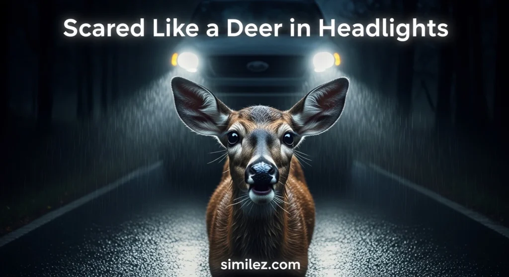 Scared Like a Deer in Headlights