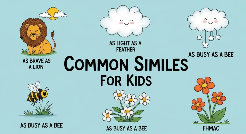 Common Similes for Kids