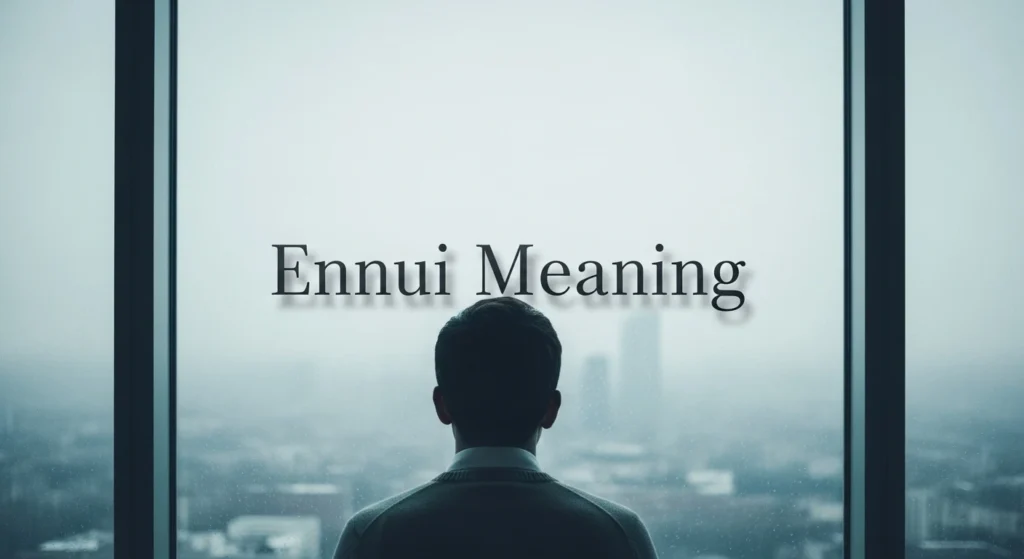 Ennui Meaning