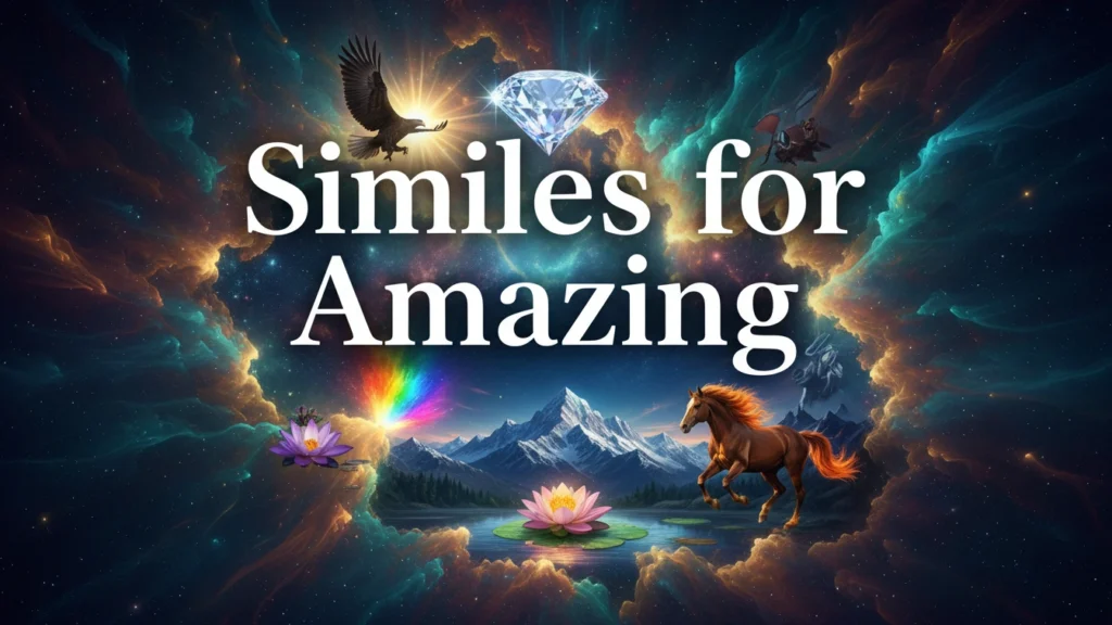Similes for Amazing