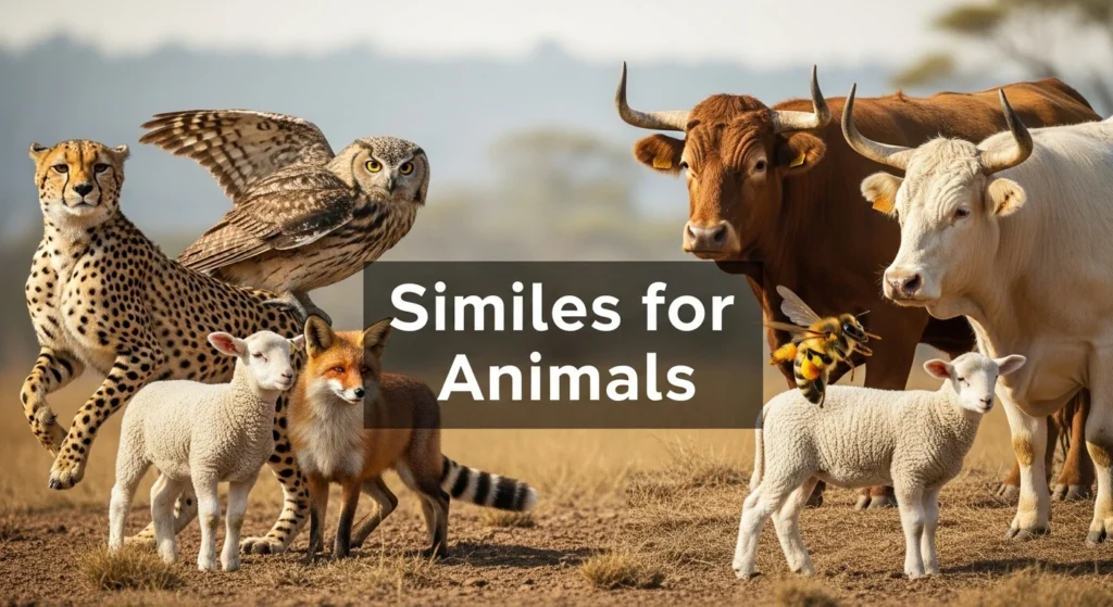Similes for Animals