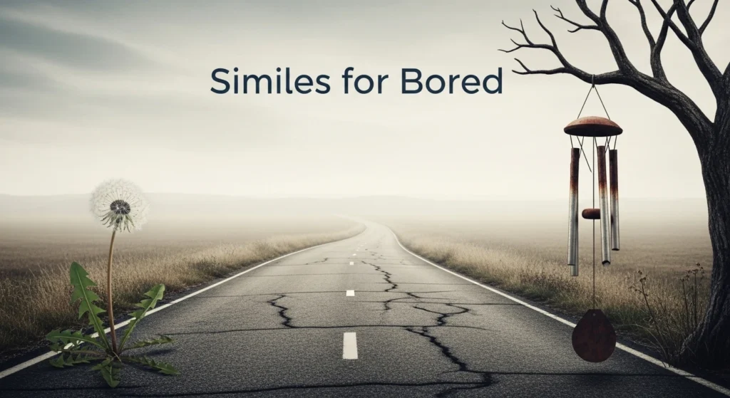 Similes for Bored