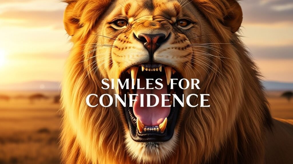 Similes for Confidence