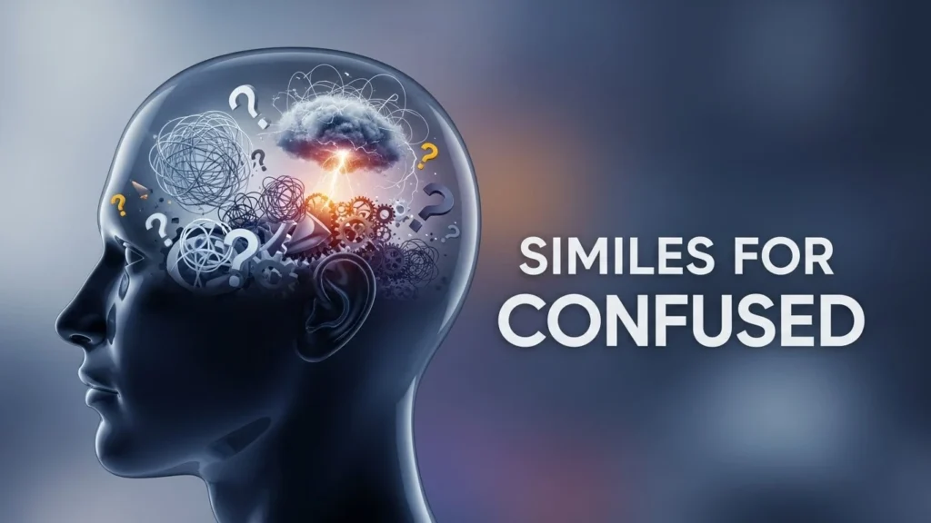 Similes for Confused