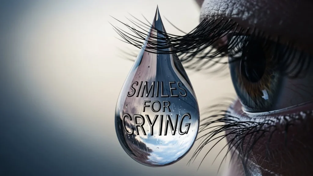 Similes for Crying